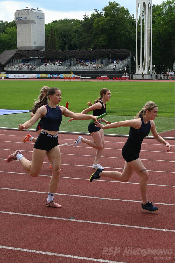 Mistrzostwa Wielkopolski Szkolna Liga Lekkoatletyczna. Poznań.